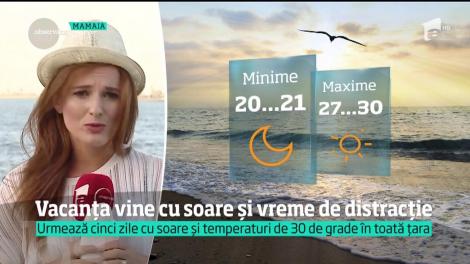 Distracţia vine la pachet de m&acirc;ine cu soare şi vreme ideală de vacanţă
