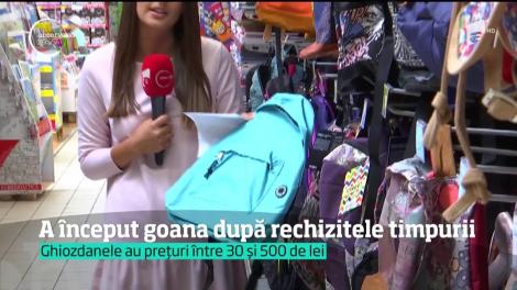 Cumpărăturile pentru prima zi de şcoală se fac &icirc;n etape!