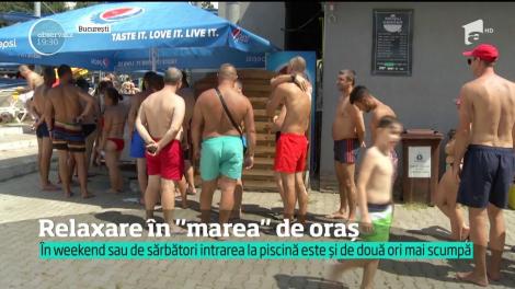De Sf&acirc;ntă Mărie, ștrandurile şi piscinele de lux din marile oraşe au fost pline!