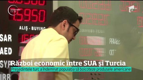 Turcia îi declară război economic lui Donald Trump