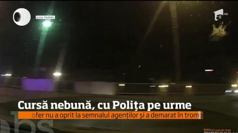 Urmărire ca-n filme pe străzile din Iași! Ce s-a întâmplat cu un șofer care a fugit de polițiști! Autoritățile sunt în alertă