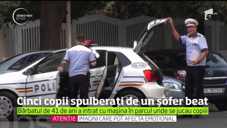 Accident şocant în Galaţi. Cinci copii cu vârste între 11 şi 15 ani au fost spulberaţi de o maşină de teren, în timp ce se jucau în parc