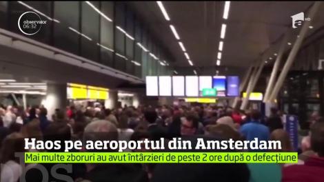 Haos pe unul dintre cele mai aglomerate aeroporturi din Europa