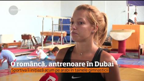 Loredana a ajuns antrenor de gimnastică şi fitness în Dubai, după ce, la noi în ţară, a făcut parte din lotul olimpic la junioare