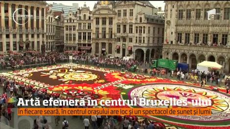 Bruxelles-ul a devenit, pentru câteva zile, capitala florilor