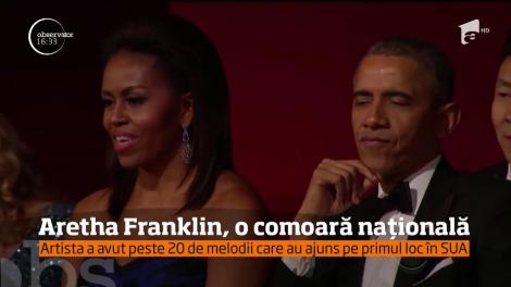 Aretha Franklin, s-a stins din viaţă. Fostul preşedinte Barack Obama a transmis un mesaj emoţionant