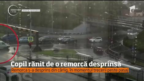 La un pas de moarte a fost o fetiţă de trei ani din Timişoara