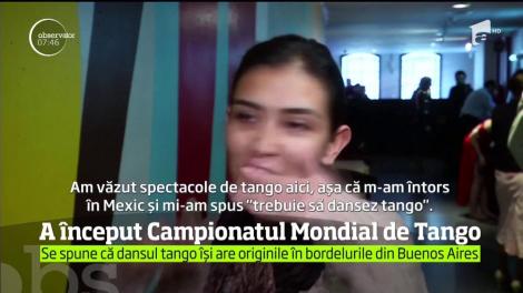 Dansatori de pe tot mapamondul şi-au dat întâlnire în patria tangoului Argentina