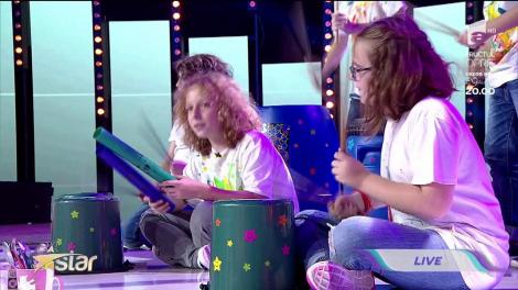 Trupa Boem Stars, spectacol total pe scena Next Star cu „bețe muzicale"