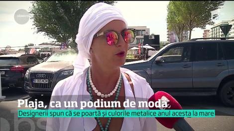 Plaja, ca un podium de modă