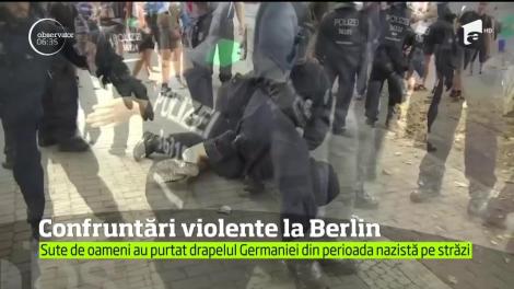Confruntări violente la Berlin