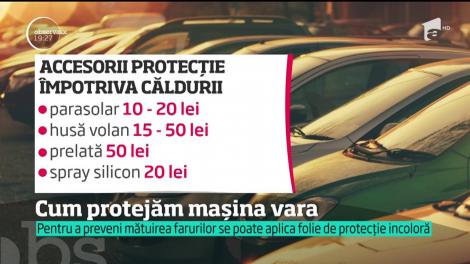 Cum ne protejăm mașina vara