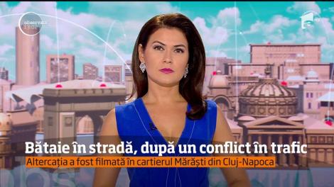 Bătaie în stradă, în plină zi, într-un cartier din Cluj-Napoca
