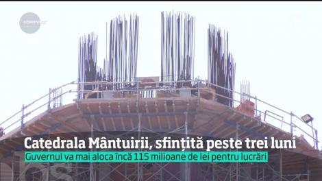 Patriarhia Română a făcut anunţul oficial: Catedrala Mântuirii Neamului va fi sfinţită pe 25 noiembrie