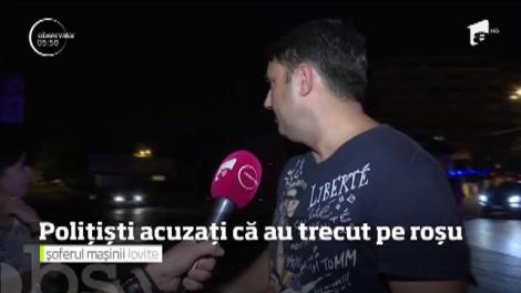 O maşină de Poliţie a trecut pe ROŞU, fără semnale acustice sau luminoase! Rezultatul?! Un accident grav, cu trei copii implicaţi: "După tragedie, unul dintre agenţi a zis să aprindă repede luminile"