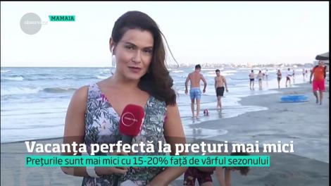 Sezonul oficial se-apropie de sfârşit pe litoral. Aşa că preţurile scad, treptat