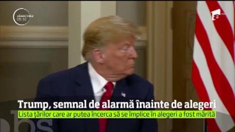 Donald Trump declanşează o nouă bombă. Acuzată China că încearcă să se amestece în alegerile din toamnă