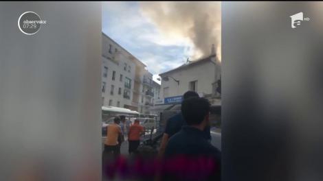 Incendiu puternic în apropiere de Paris. Cel puţin 22 de oameni au fost răniţi după ce flăcările au cuprins un bloc de locuinţe