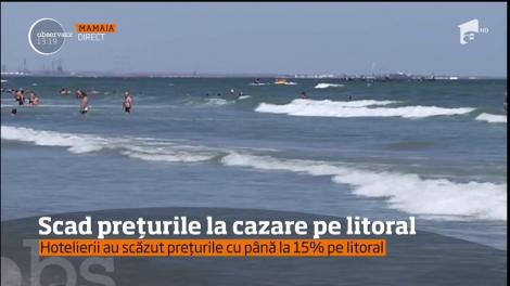 Scad prețurile la cazare pe litoral