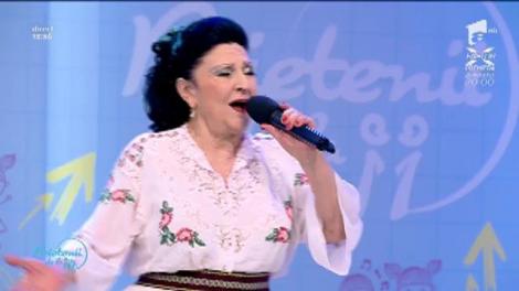 Ștefania Rareș a cântat piesa ”Lelea cu catrință”