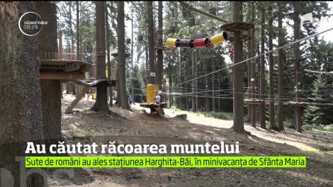 Românii au luat cu asalt Harghita-Băi