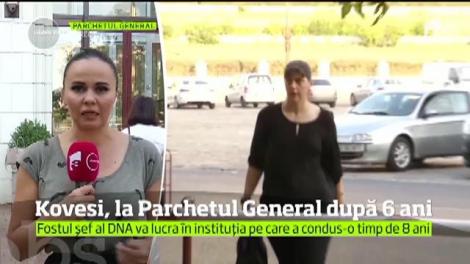 După 6 ani, Laura Codruţa Kovesi se întoarce la Parchetul General