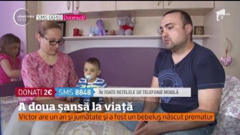 Vreau să Ajut! Victor are doi ani și are mare nevoie de un transplant salvator de ficat
