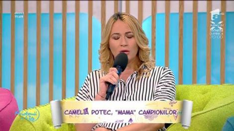 Camelia Potec, ”mama” campionilor: ”Pe toată perioada sarcinii, mi-a lipsit mișcarea”