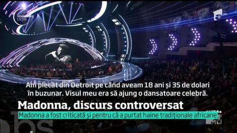 Madonna a reuşit să stârnească un scandal de proporţii la gala MTV Video Music Awards