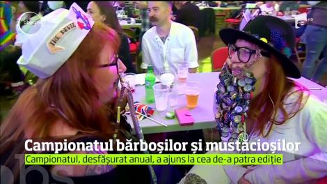 O mulţime de bărboşi s-au întâlnit într-o staţiune din sudul Angliei, într-o competiţie inedită