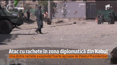 Atac cu rachete în zona diplomatică din Kabul