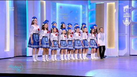 Corul Allegretto a c&acirc;ntat piesa &rdquo;C&acirc;ntec și z&acirc;mbet&rdquo;