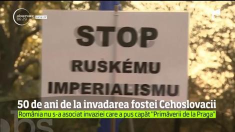 50 de ani de la invadarea fostei Cehoslovaciei