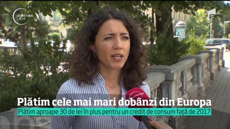 Nu mai e un secret! Avem salarii mici, dar plătim cele mai mari dobânzi din Europa. Sunt MULT mai mari decât cele ale vecinilo