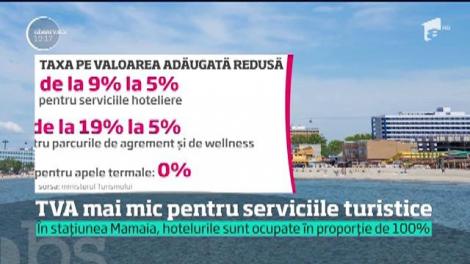 Turismul din România mai primeşte o şansă. Taxa pe valoare adăugată ar putea scădea până la cinci la sută
