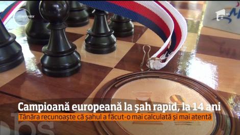 O adolescentă de 16 ani din Sighetu Marmaţiei a c&acirc;ştigat marele trofeu la Campionatul European de Şah Rapid pentru Juniori 2018