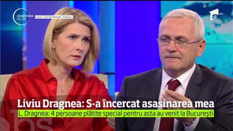 Liviu Dragnea: ”S-a încercat asasinarea mea! Patru persoane plătite special pentru asta au venit la București”