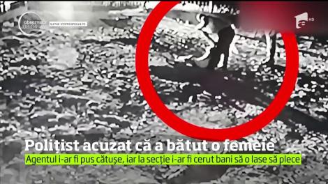 Polițist acuzat că a bătut o femeie, în Vaslui