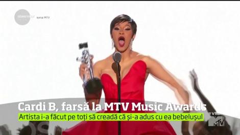 Cardi B, farsă la MTV Music Awards