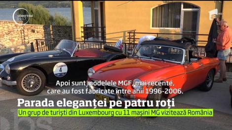 Parada eleganţei pe patru roţi în Clisura Dunării