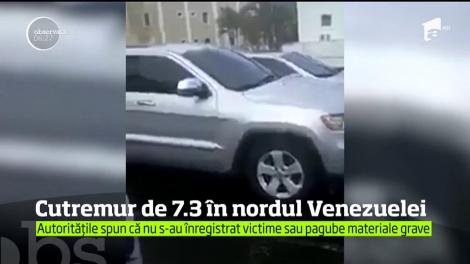 Cutremur cu magnitudinea de 7,3 pe scara Richter în nordul Venezuelei