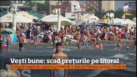 Vești bune: scad prețurile pe litoral