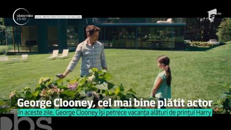 George Clooney este actorul care a c&acirc;ştigat cei mai mulţi bani &icirc;n ultimul an, chiar dacă nu a jucat &icirc;n niciun film!