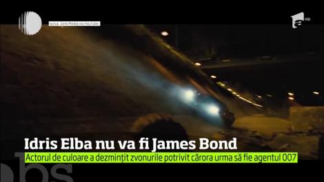 Idris Elba nu va fi James Bond. Rolul va fi interpretat tot de Daniel Craig