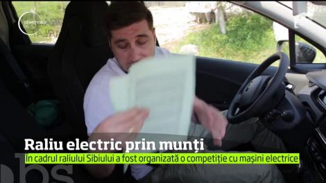 Raliu electric prin munți