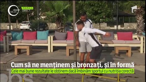 Cum să ne menținem bronzați și &icirc;n formă