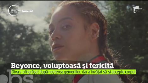 Beyonce, voluptoasă și fericită