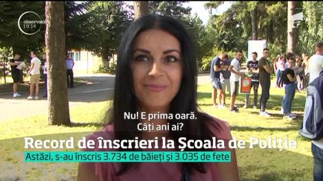RECORD de candidaţi la Şcoala de Poliţie din Câmpina. Şase candidaţi se bat pe un singur loc!