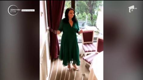 Mădălina Ghenea, fotografii cu mama sa