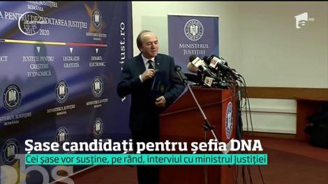 Şase procurori s-au &icirc;nscris &icirc;n cursa pentru şefia DNA